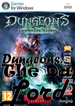 Box art for Dungeons: The Dark Lord