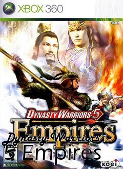 Box art for Dynasty Warriors 5 Empires