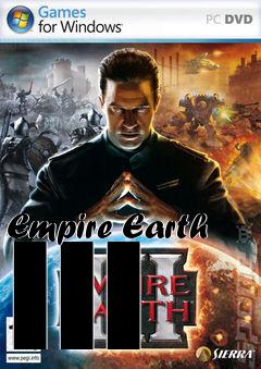 Box art for Empire Earth III