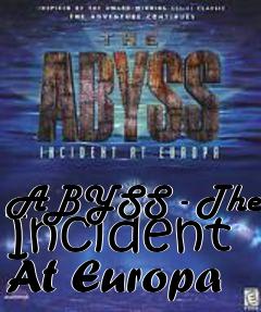 Box art for ABYSS - The Incident At Europa