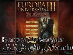 Box art for Europa Universalis III: In Nomine
