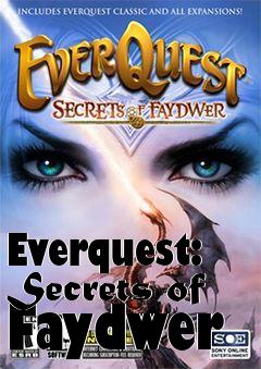 Box art for Everquest: Secrets of Faydwer