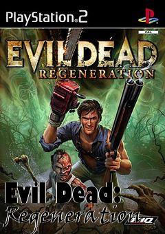 Box art for Evil Dead: Regeneration