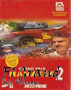 Box art for F1 Grand Prix Manager