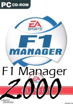 Box art for F1 Manager 2000