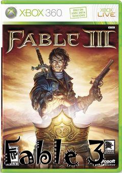 Box art for Fable 3
