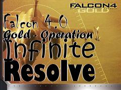 Box art for Falcon 4.0 Gold - Operation Infinite Resolve