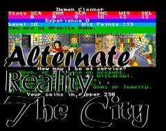 Box art for Alternate Reality - The City