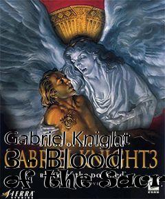 Box art for Gabriel Knight 3 - Blood of the Sacred