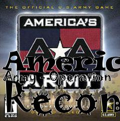 Box art for Americas Army - Operation Recon