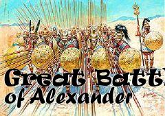 Box art for Great Battles of Alexander