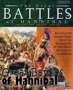 Box art for Great Battles of Hannibal
