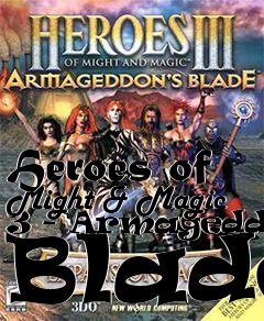 Box art for Heroes of Might & Magic 3 - Armageddons Blade