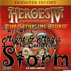 Box art for Heroes of Might & Magic 4 - The Gathering Storm