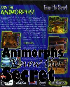 Box art for Animorphs - Know the Secret