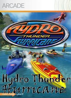 Box art for Hydro Thunder Hurricane