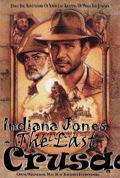 Box art for Indiana Jones - The Last Crusade