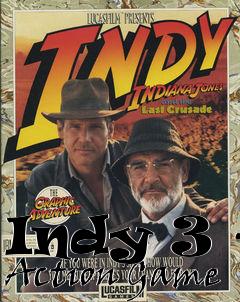 Box art for Indy 3 - Action Game