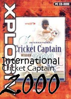 Box art for International Cricket Captain 2000