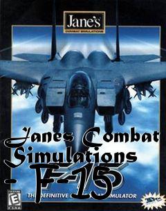 Box art for Janes Combat Simulations - F-15