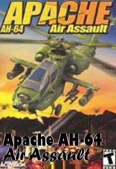 Box art for Apache AH-64 Air Assault