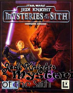 Box art for Jedi Knights - Mysteries of the Sith