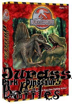 Box art for Jurassic Park - Dinosaur Battles
