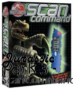 Box art for Jurassic Park 3 - ScanCommand