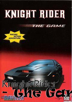 Box art for Knight Rider - The Game