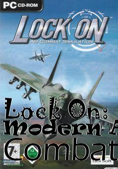 Box art for Lock On: Modern Air Combat