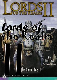 Box art for Lords of the Realm II