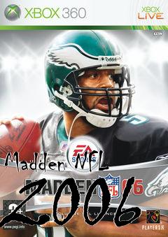Box art for Madden NFL 2006