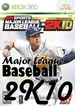 Box art for Major League Baseball 2K10