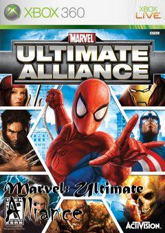 Box art for Marvel: Ultimate Alliance