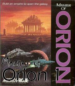 Box art for Master of Orion 1