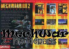 Box art for MechWarrior 2 - Battlepack