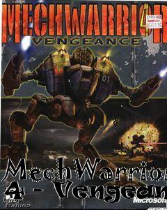 Box art for MechWarrior 4 - Vengeance