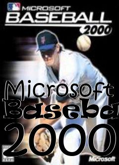 Box art for Microsoft Baseball 2000