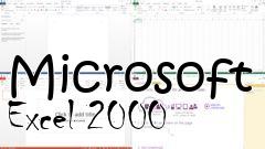 Box art for Microsoft Excel 2000