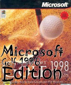 Box art for Microsoft Golf 1998 Edition