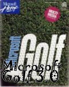 Box art for Microsoft Golf 3.0