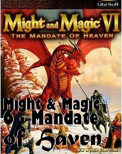 Box art for Might & Magic 6 - Mandate of Haven