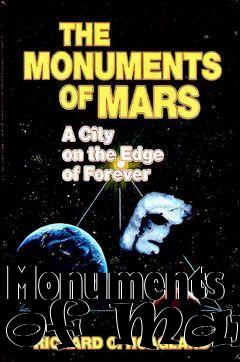 Box art for Monuments of Mars