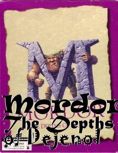 Box art for Mordor - The Depths of Dejenol