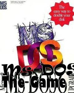 Box art for Ms-DOS - The Game