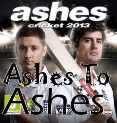 Box art for Ashes To Ashes