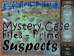 Box art for Mystery Case Files - Prime Suspects