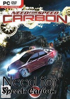 Box art for Need for Speed: Carbon