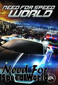 Box art for Need For Speed World