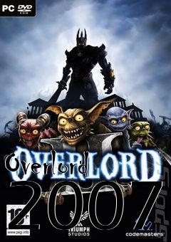 Box art for Overlord 2007